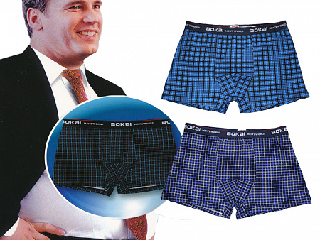 Трусы боксеры мужские (большие размеры) BOKAI