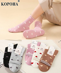 Носки женские с ослабленной резинкой  КОРОНА
