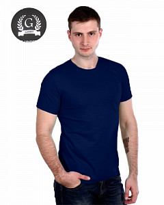 Синяя мужская футболка GARANT